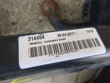 OPEL ASTRA K V 5 KOMBI ZAŘÍZENÍ(HÁK) TÁŽNÝ