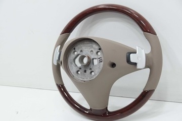 ДЕРЕВЯННЫЙ КОЖАНЫЙ РУЛЬ MERCEDES SL R230 LIFT