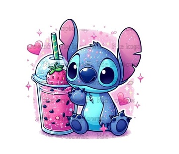 Naprasowanka Stich Stitch Sticz Dziecięca Termo Naklejka na Ubrania N1