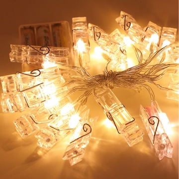 Светодиодные зажимы для штор, фото пряжки