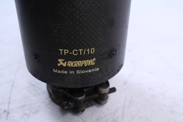 ВЫХЛОПНАЯ НАСАДКА TP-CT/10 AKRAPOVIC VW GOLF 8 VIII R-LINE