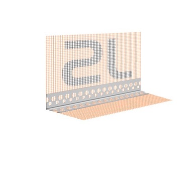 Narożnik aluminiowy z siatką 10X15cm MAX 2,5mb PREMIUM QUALITY