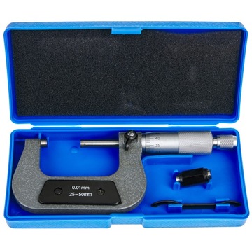MIKROMETR NONIUSZOWY ZEWNĘTRZNY 0.01MM 25-50 MM