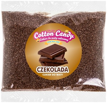 Cukier do Waty Cukrowej kolorowy CZEKOLADA 100g