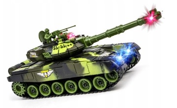БОЛЬШОЙ ТАНК Дистанционно управляемый WAR TANK 9993 LED