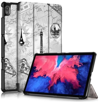 ETUI GRAFICZNE CASE SZKŁO do LENOVO TAB P11 / P11+