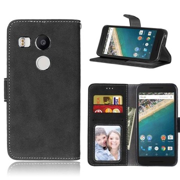 LG Nexus 5X Etui Pokrowiec Portfel Podpórka
