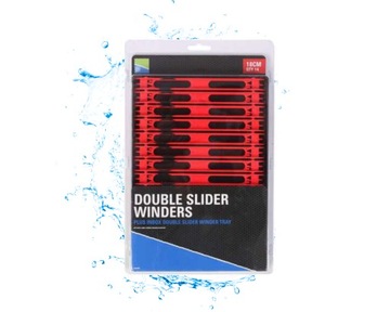 Nawijaki do Przyponów Preston Innovations Double Slider Winders - 18Cm Red