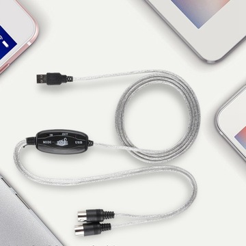 MIDI-ИНТЕРФЕЙС USB ДВУХСТОРОННИЙ MIDI-КАБЕЛЬ