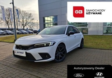 Honda Civic XII Hatchback 2.0 i-MMD 184KM 2022 Honda Civic Honda Civic 2,0 Hybryda Salon Polska ASO 1-wlasciciel