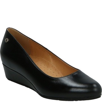 Venezia klasyczne czółenka 6123 101 NERO r37