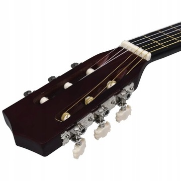 Gitara klasyczna dla początkujących i dzieci, 1/2, z pokrowcem