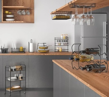 ПОДСТАВКА ДЛЯ ВИНА 12 ШТ. ШВЕЙЦАРСКАЯ НАСТОЛЬНАЯ ПОЛКА