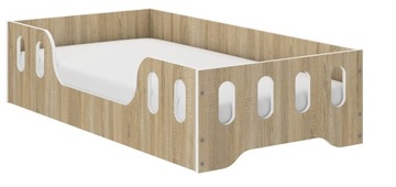 Łóżko dziecięce Montessori LAKI 140x70 Sonoma lub Białe