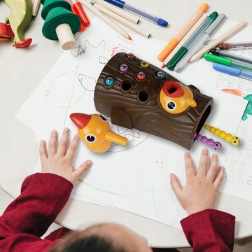 ИГРА СЕМЕЙНЫЕ НАВЫКИ «МАГНИТНЫЙ ДЕРЕВЯНЬ И ЧЕРВЯКИ» ПОДАРОЧНЫЙ НАБОР