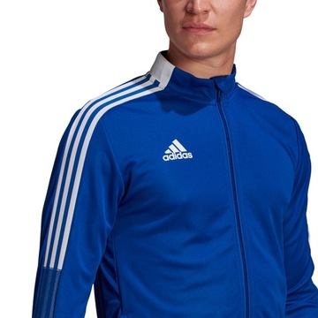 Мужская толстовка Adidas Tiro 21 Track синяя GM7320 XL