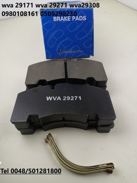 Klocki Hamulcowe BPW SAF MERITOR MERCEDES wva29271