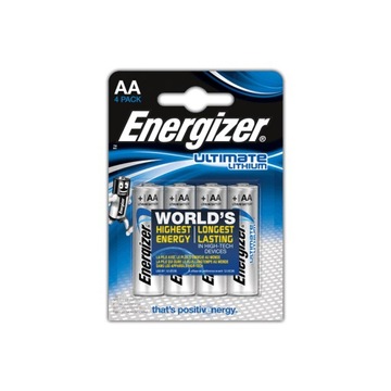 Energizer LR6 4BL Ultimate Lithium L91 Литиевые батарейки типа АА