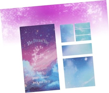 1 комплект флажков с липкими страницами, липкие лепестки цветов, липкие блокноты