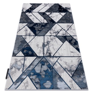 DYWAN GLAMOUR 240x340 GEOMETRYCZNY granat #GR4465