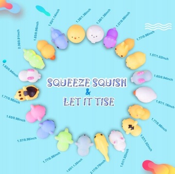 Адвент-календарь Kinder ДЕТИ 24 ГНИОТКИ SQUISHY SQU