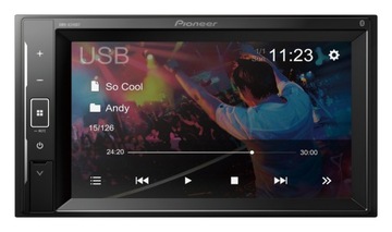 Pioneer DMH-A240BT Radio samochodowe 2DIN LCD 6,2'' Bluetooth MP3 USB AUX