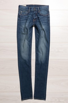 ABERCROMBIE & FITCH SPODNIE JEANSY 32/34