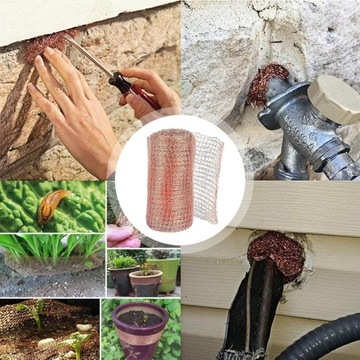 МЕДНАЯ ЛЕНТА ПРОТИВ УЛИТКИ 6М, ЗАБОР С МЕДНОЙ СЕТКОЙ