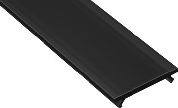 Klosz KLIK PMMA Czarny 12-13mm do profili LUMINES 16mm Basic - 1 metr