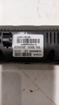 DISPLEJ AUTORÁDIO OBRAZOVKA BUDÍK HODINY PEUGEOT 308 I 1 T7 9664644280 !