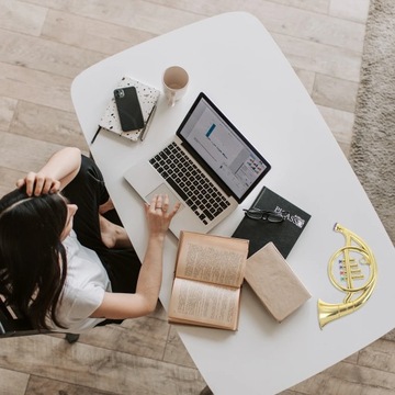 Музыкальный декор, модель рога, труба