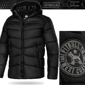 КУРТКА МУЖСКАЯ ЗИМНЯЯ PIT BULL УТЕПЛЕННАЯ PITBULL ПУХОВАЯ СТЕГАНАЯ
