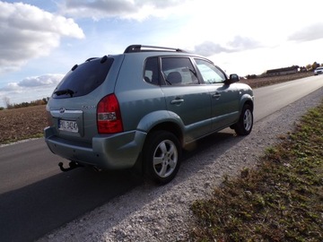 Hyundai Tucson I SUV 2.0 i 16V 141KM 2007 HYUNDAI TUCSON 2.0 BENZ ZAMIANA SKÓRA ALU, zdjęcie 8