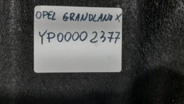 ZADNÍ POLIČKA KUFRU OPEL GRANDLAND X YP00002377 ORIGINÁLNÍ