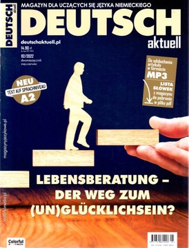 Deutsch Aktuell nr 112/2022. Magazyn dla uczących się języka niemieckiego.