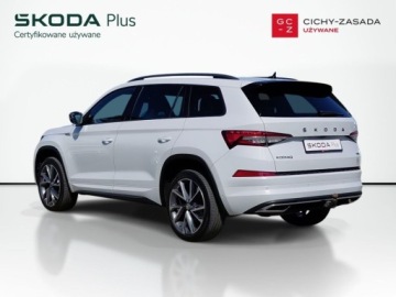 Skoda Kodiaq I SUV Facelifting 2.0 TDI SCR 200KM 2022 Skoda Kodiaq 2.0TDI 200KM 4x4 DSG Sportline SerwisASO Acc Matrix Virtual H, zdjęcie 2