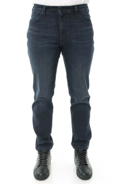 WRANGLER RIVER spodnie proste tapered jeansy W34 L34