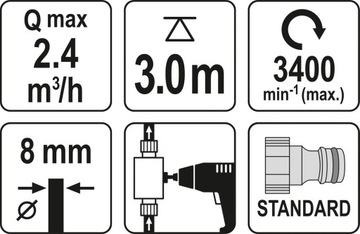 НАСОС ДЛЯ ДРЕЛЬ ЯТО