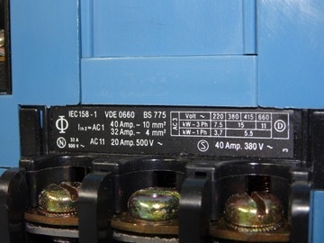 KRAUS NAIMER R26 STYCZNIK 500V 40A 15kW cewka 220V