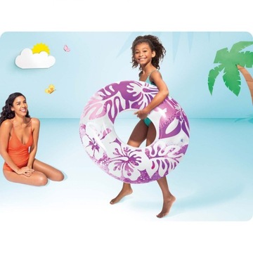 Kółko do pływania średnica 91 cm 3 kolory INTEX 59