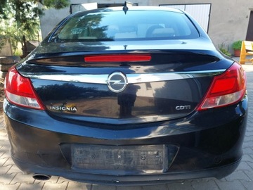 zderzak tylni Opel Insignia A czarny Z20R tył