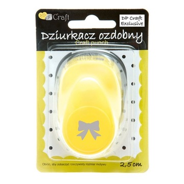 DZIURKACZ OZDOBNY 2,5 CM KOKARDKA - dpCraft