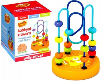 SMILY PLAY Развивающий пазл, львиный лабиринт