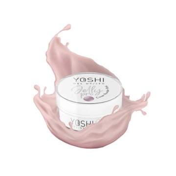 Gel Jelly Pro 50мл YOSHI 008 Покрывающая пудра Розовый УФ