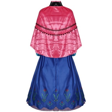 НАРЯД КОСТЮМ ПЛАТЬЕ АННА ХОЛОДНОЕ КОСПЛЕЙ 164/170 СМ M