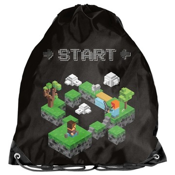 WOREK SZKOLNY MINECRAFT DLA CHŁOPAKA PIKSELE PIXEL GAME WOREK MINECRAFT