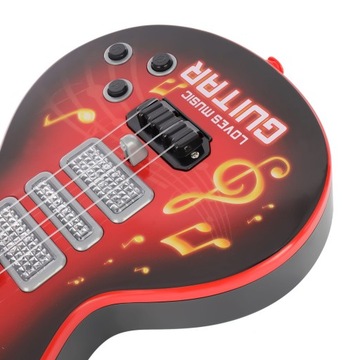 Рок Гитара Свет Звуки Струны Ремень