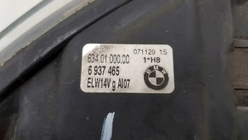 BMW 3 E92 E93 2008 PŘEDNÍ STRANA LEVÝ SVĚTLA MLHOVKOVÉ