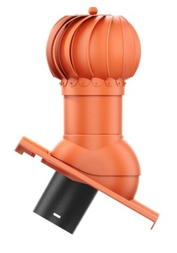 КАМИН ROTOLINE ДЛЯ ЧЕРЕПИЦЫ IBF, РИМСКИЙ КИРПИЧ