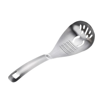 Separator do jajek z łyżką cedzakową, stal ni